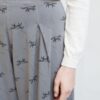 Pantalón con estampado de zorros