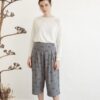 Pantalón midi ancho