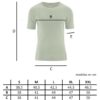 Tallas jersey punto hombre tejido vegano
