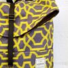 Mochila reciclada de estampado geometrico