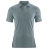 Polo de cáñamo y algodón orgánico color gris