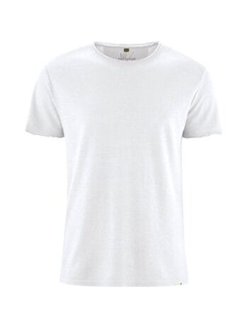 Alternative view of Camiseta lisa hombre de cáñamo y algodón orgánico