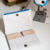 Elaboración de cartera de papel lavable