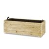 Jardinera madera rectangular 110x45