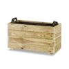 Jardinera madera rectangular 70x30