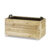 Jardinera madera rectangular 80x40