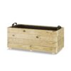 Jardinera madera rectangular 90x45