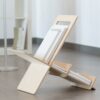 Revistero moderno de madera minimalista
