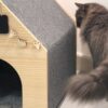 Casa de diseño para gatos