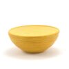 Cuenco de tela color mostaza
