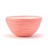 Cuenco pequeño color coral