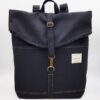 Mochila reciclada impermeable negra Numon