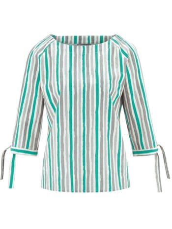 Blusa ecológica media manga verde