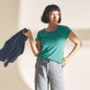 Camiseta ecológica mujer manga corta