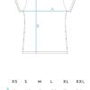Medidas camiseta feminista azul de algodón orgánico