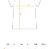 Medidas camiseta feminista mostaza de algodón orgánico