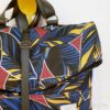 Mochila vintage estampado hojas
