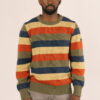 Frente jersey rayas hombre