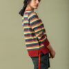 Jersey sostenible mujer rayas multicolor