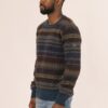 Lateral Jersey Jacquard hombre