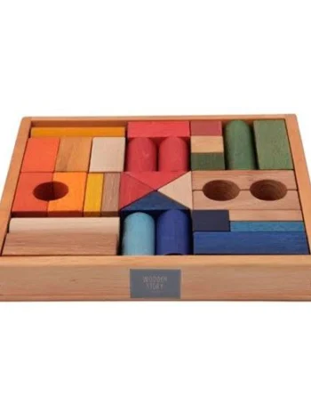 Juego de bloques. Caja de 30 piezas