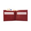 Cartera billetera roja abierta