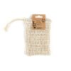 Bolsa para jabón sólido de sisal y algodón orgánico