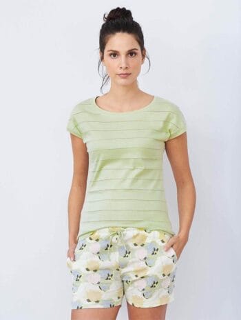 Pijama verano mujer 100% algodón orgánico