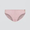 Braguitas algodón orgánico rosa frontal
