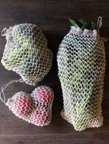 Bolsas reutilizables para frutas y verduras