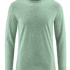 Camiseta hombre manga larga algodón orgánico verde