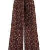 Frente pantalón culotte marrón bellotas algodón orgánico