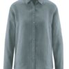 Blusa mujer de cáñamo 100% ecológica gris