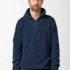 Jersey cremallera hombre de cáñamo y algodón ecológico