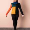 Jersey cuello alto 100 lana merino mujer colores