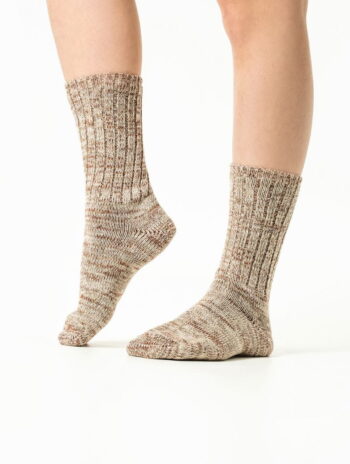 Alternative view of Calcetines algodón 100% orgánico de punto multicolor