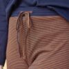 Cordón ajustable pantalón pijama mujer algodón orgánico