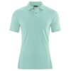 Polo de cáñamo y algodón orgánico verde claro