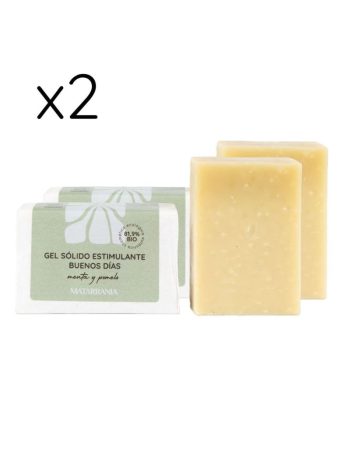 Gel sólido ecológico estimulante. Pack de 2