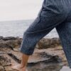 Pantalón mono azul algodón orgánico