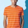 Camiseta de rayas hombre 100% ecológica