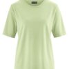 Camiseta oversize de manga corta verde