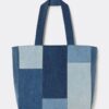 Bolso de playa de patchwork 100% upcycling
