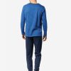 Pijama ecológico largo para hombre color azul - Imagen 3