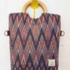 Bolso reciclado zig zag con aro Numon