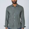 Camisa ecológica gris hombre hempage