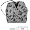 Medidas cardigan margot counting clouds