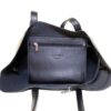Interior bolso vegano negro gran capacidad