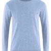 Suéter punto ligero ecológico hombre azul cielo