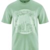 Camiseta sostenible hombre estampado árbol verde
